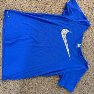Nike Men's Blue Dri-FIT Shirt